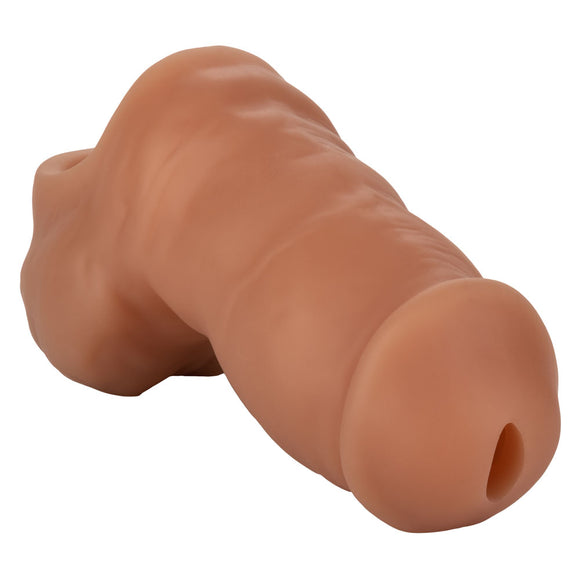Packer Gear 4 Inch Ultra-Soft Silicone Stp Packer - Brown SE1582303