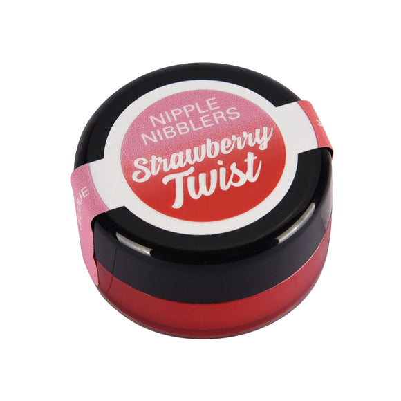 Nipple Nibblers Tingle Balm - Strawberry Twist -  3gm Jar JEL2504-05