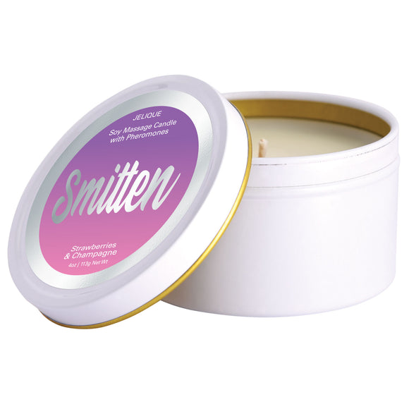 Mood Candle - Smitten - Strawberry and Champagne - 4 Oz. Jar JEL4501-04
