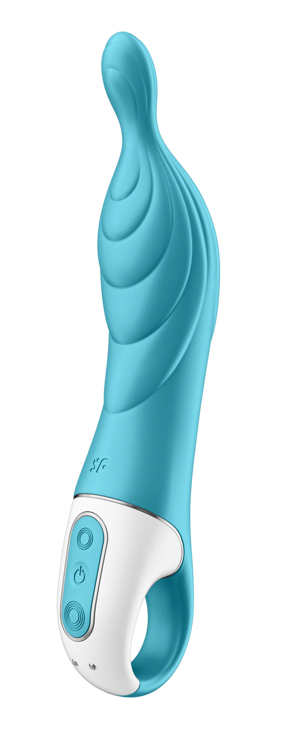 A-Mazing 2 a-Spot Vibrator - Turquoise Turquoise SAT-J2018-213-1