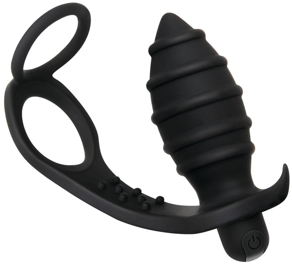 Rechargeable Anal Cock Ring & Anal Vibe ZE-RS-1844-2