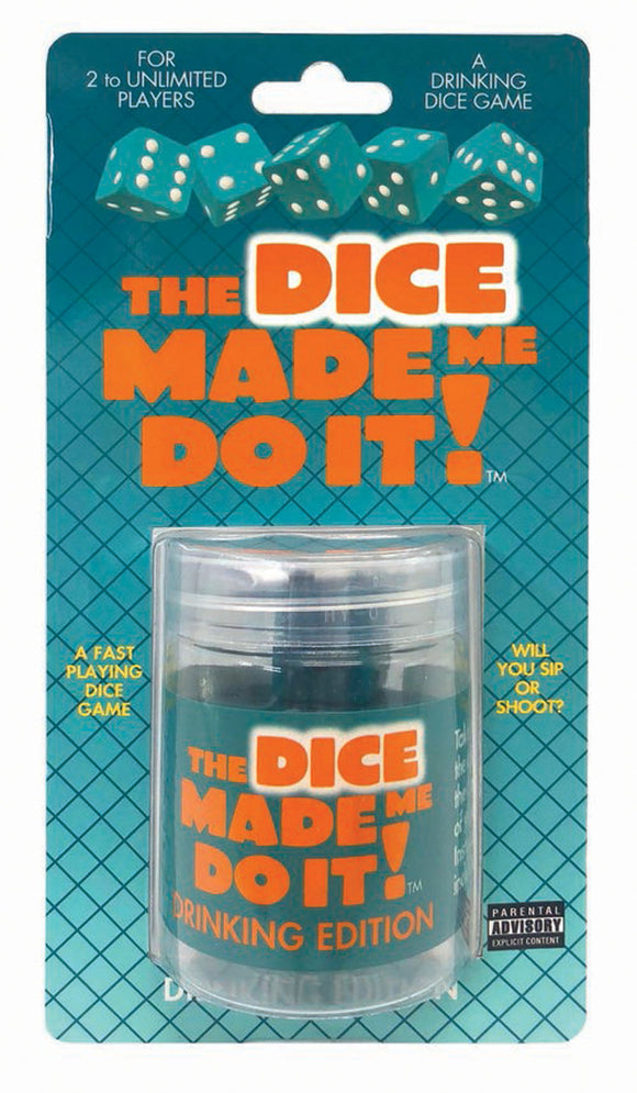 The Dice Made Me Do It- Drinking Edition LG-BG066