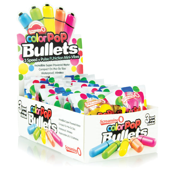 Colorpop Bullets - 20 Count P.O.P. Box Display - Assorted CP-BUL-110D