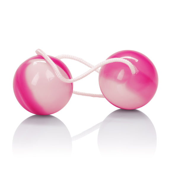 Duotone Orgasm Balls - Pink & White SE1311042