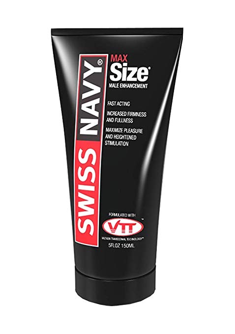 Swiss Navy Max Size Male Enhancement Cream 5 Fl Oz MD-SNMCS5