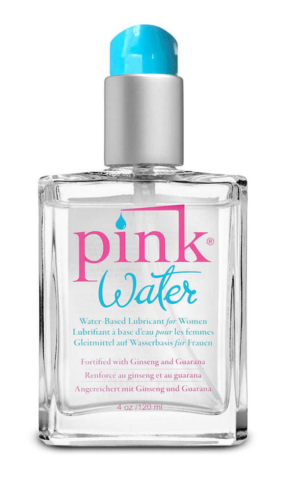 Pink Water Water-Based Lubricant 4 Oz. 120ml PNK-XPW4